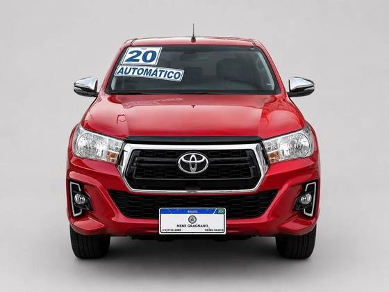 TOYOTA HILUX 2.7 SRV 4X2 CD 16V FLEX 4P AUTOMÁTICO